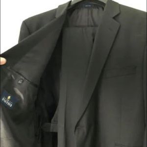Black Stafford Travel Suit